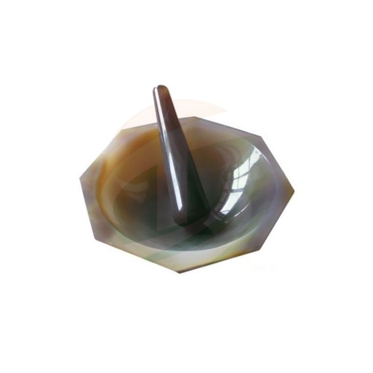 Small Agate Mortar And Pestle Laboratory